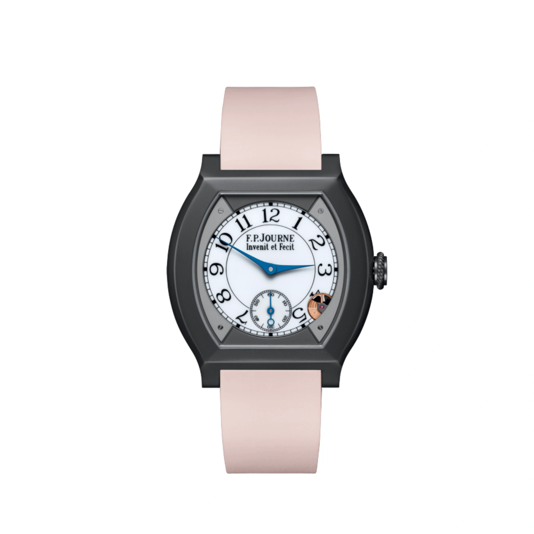 F.P.Journe Élégante 40, Titalyt · luminescent white dial